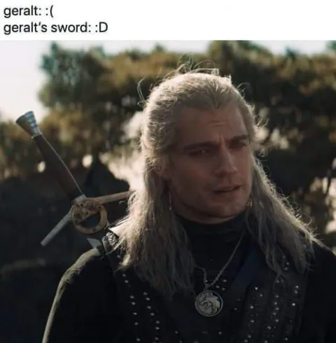 Geralt’s Sad Sword