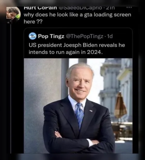 Biden GTA Loading Screen