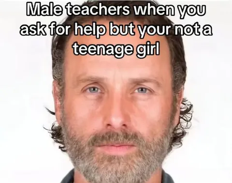 Male Teacher Helps Teenage Girl