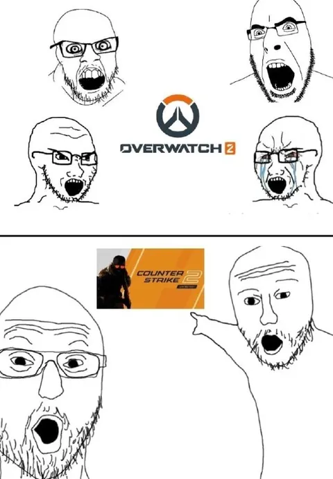 Overwatch 2 Versus Counter-Strike 2