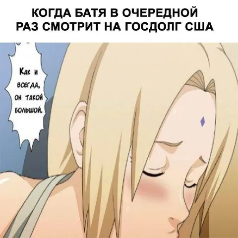 Батя снова смотрит на Госдолп США