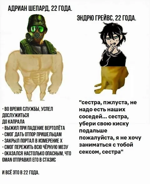 Адриан Шепард и Эндрю Грейвс