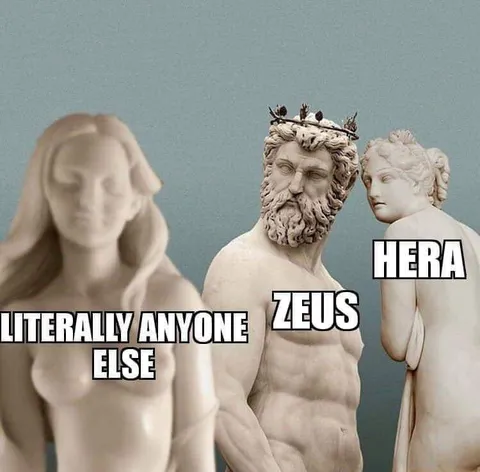 Zeus and Hera Choose Anyone Else