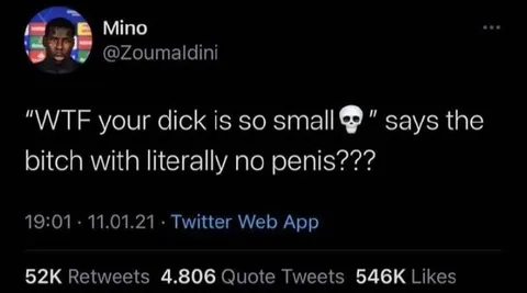 Small Penis Double Standard