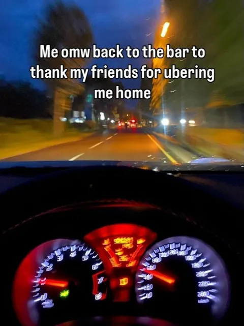 Driving Back to Thank Friends