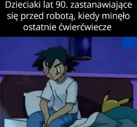 Dzieciaki lat 90. przed robotą