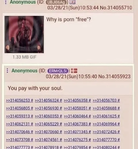 You Pay With Your Soul