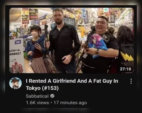 Rented a Girlfriend and Fat Guy