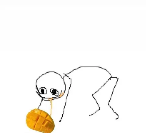 Плаксивый малыш с манго