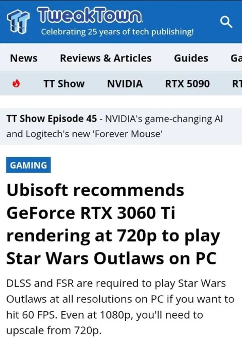 RTX 3060 Ti at 720p