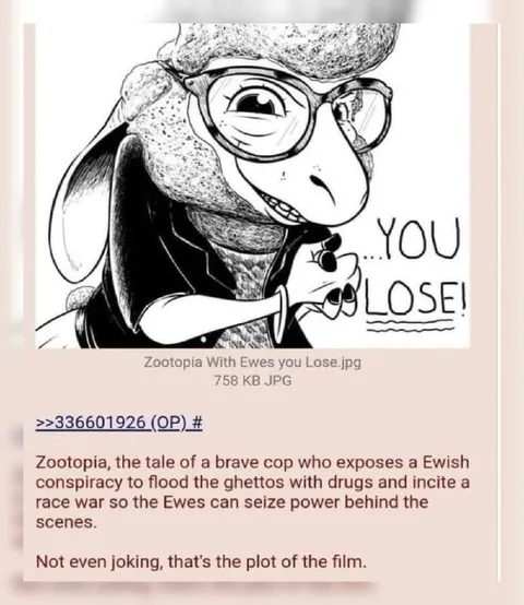 Zootopia You Lose
