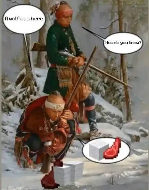 A Wolf Was Here