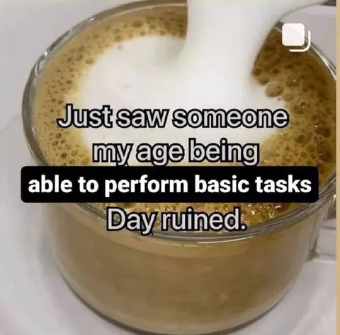 Just Saw Someone My Age
