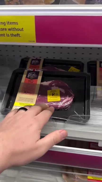 Choosing Meat at the Supermarket