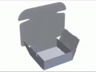 Коробка складывается сама