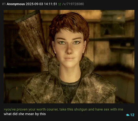 Confusing Fallout Courier Invitation