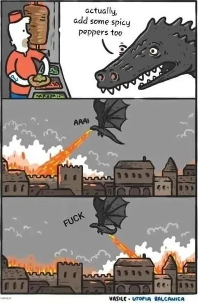 Dragon Adds Spicy Peppers