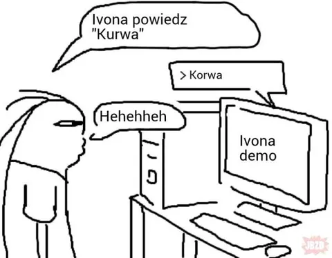 Ivona mówi kurwa