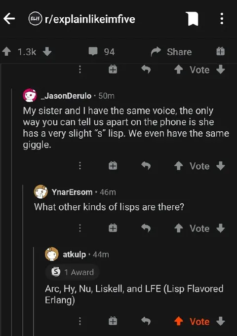 Different Kinds of Lisps