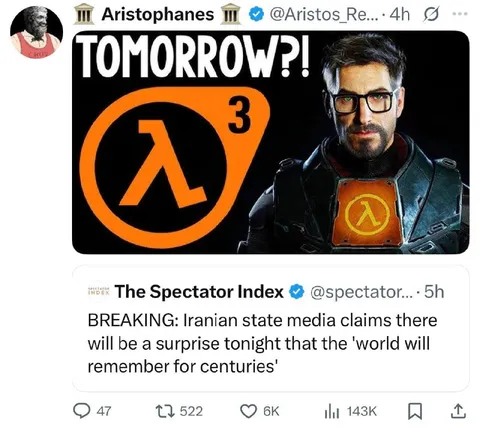 Half-Life 3 Tomorrow