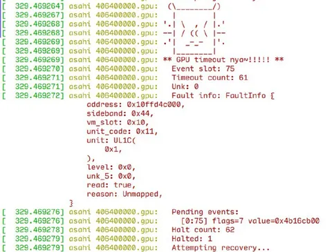 GPU Timeout Nyan