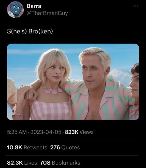 S(he's) Bro(ken) Barbie Screenshot