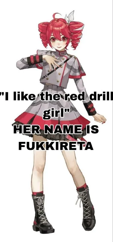 Red Drill Girl Fukkireta