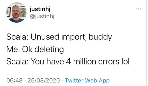 Scala Unused Import Errors