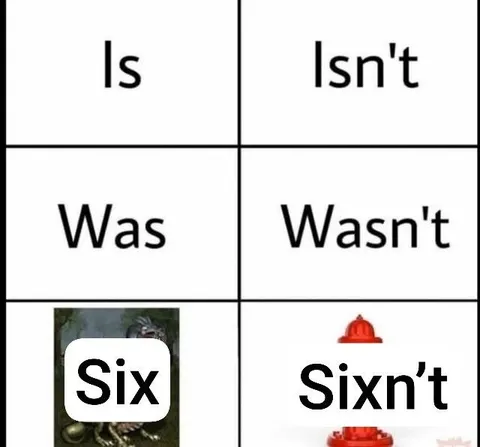 The Sixn't Grammar Grid