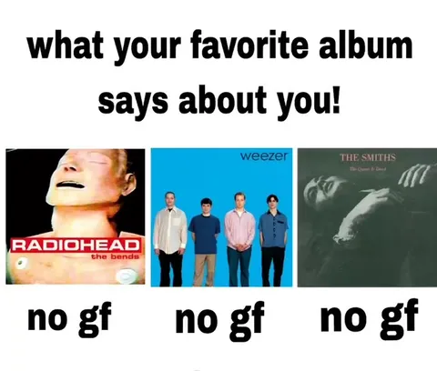 Favorite Album Says No Girlfriend
