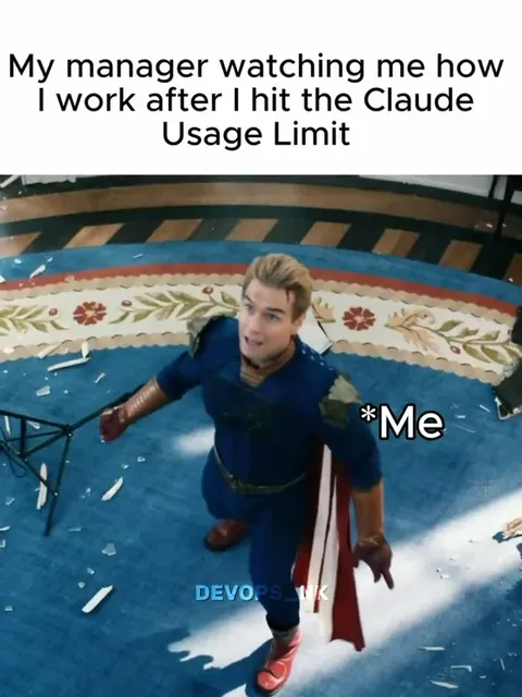 Homelander Hits the Claude Limit