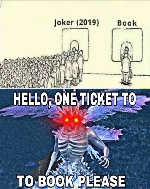 One Ticket to Book Please