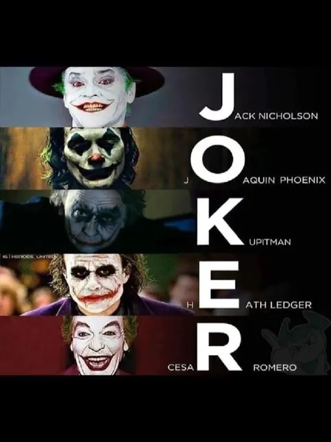 Joker Actors Spelling Joker