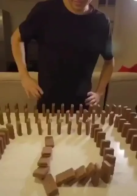 Chocolate Domino Disaster