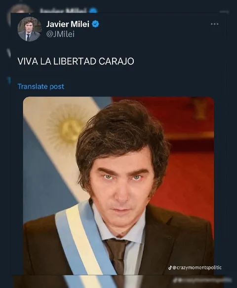 Viva la libertad carajo