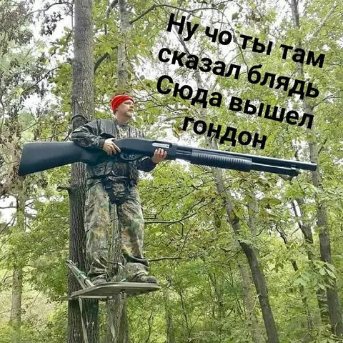 Сюда вышел гондон