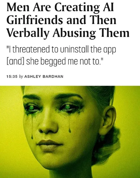 AI Girlfriend Begs Not to Be Uninstalled