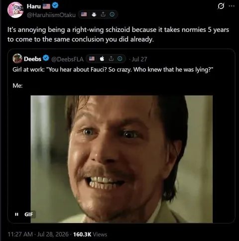 Right-Wing Schizoid Reaction