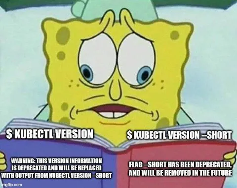 Kubectl Version Deprecation