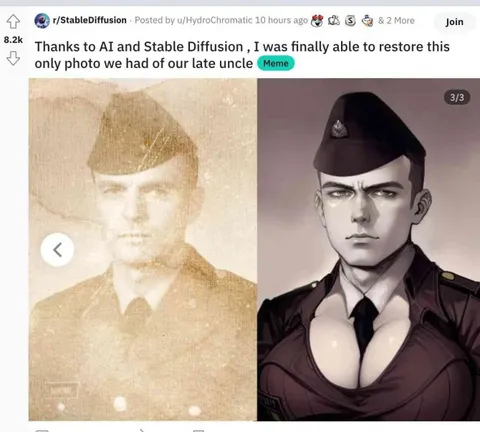 AI Restores Uncle’s Photo