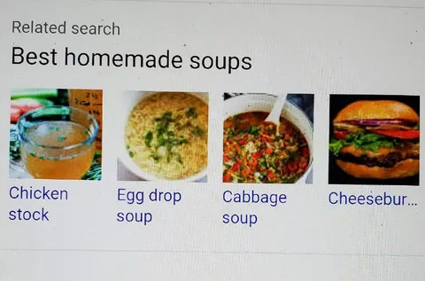 Cheeseburger Among Homemade Soups