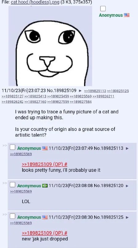 Cat Hood Artistic Talent