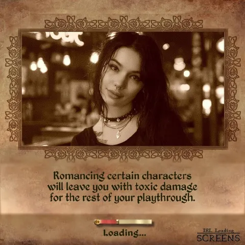 Romancing Characters Causes Toxic Damage