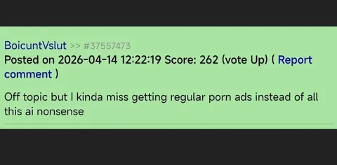 Missing Regular Porn Ads