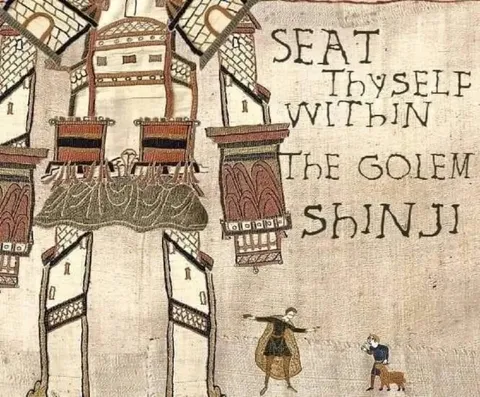 Seat Thyself Within the Golem Shinji