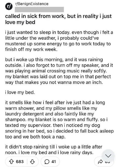 I Love My Bed