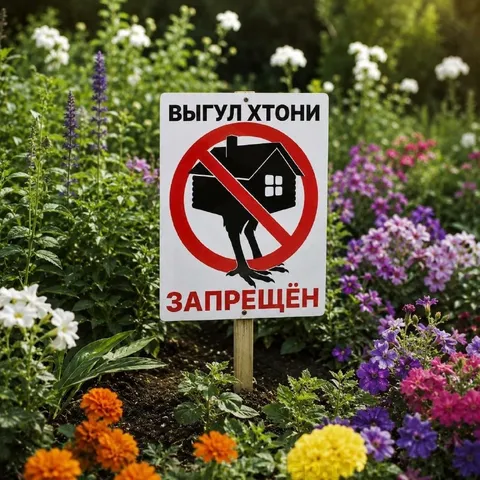 Выгул хтони запрещён