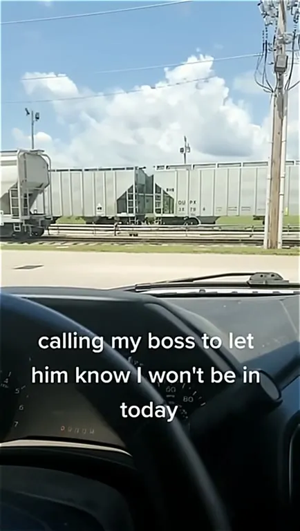 Calling My Boss About the Train