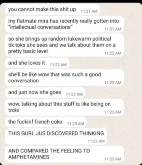 French Coke Thinking Revelation