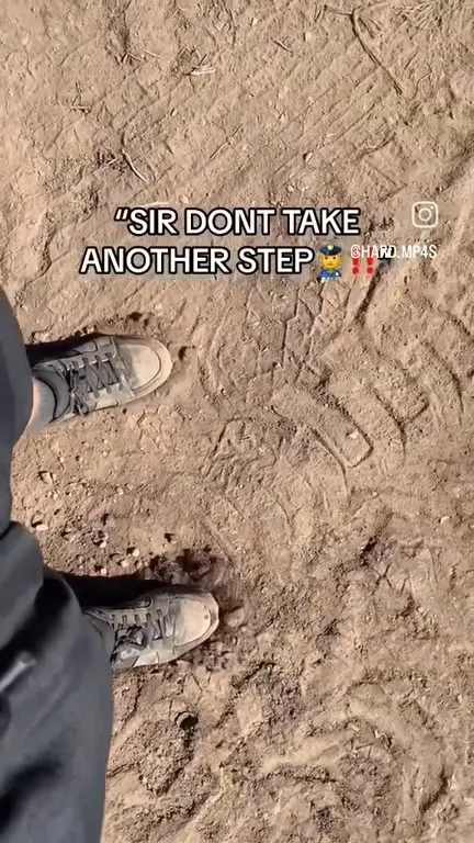 Sir Don't Take Another Step